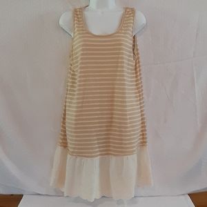 Hyku striped lace bottom tank